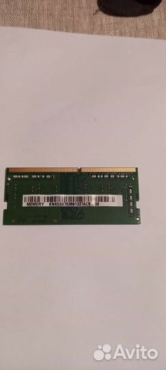 Оперативная память для ноутбука ddr4 4gb