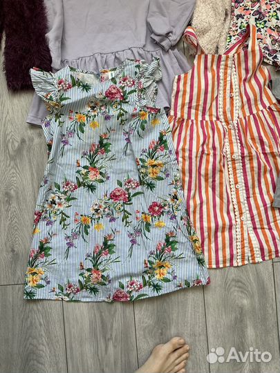 Вещи для девочки 122 пакетом