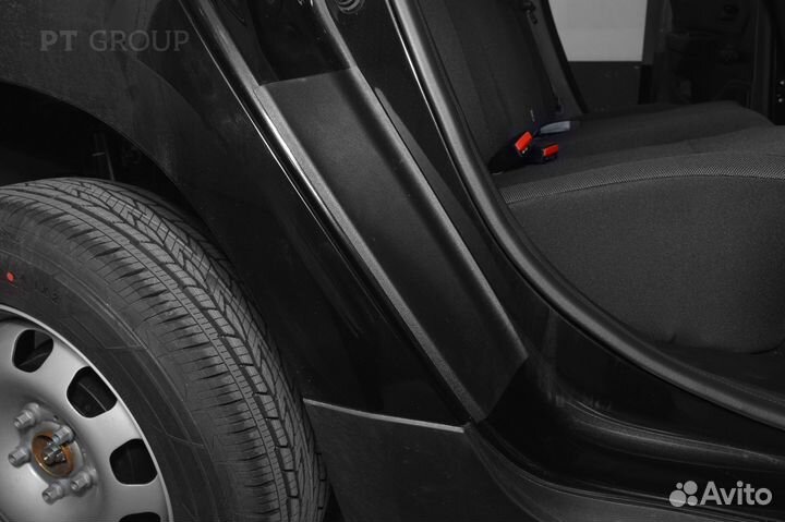 Накладки в проёмы задних дверей Renault duster