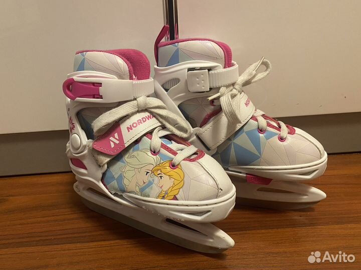 Коньки раздвижные Nordway disney girl