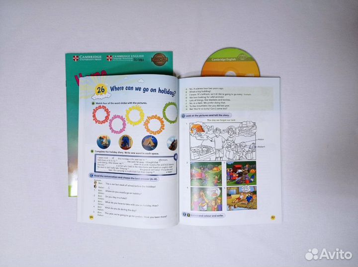 Fun for flyers / комплект (SB,HB,CD) новый