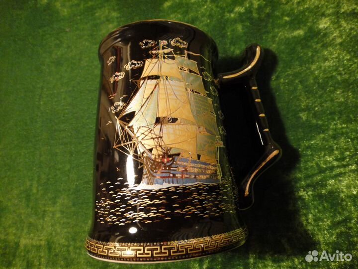 Кружка пивная Коллекционная Корабль Парусник