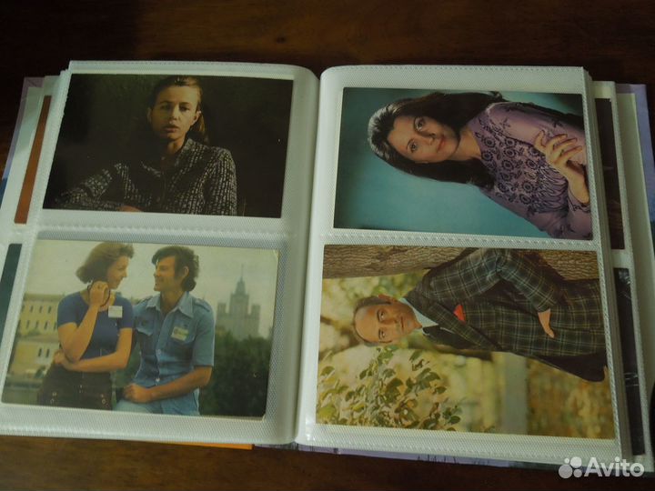 Открытки ссср,альбом 200шт актёры кино