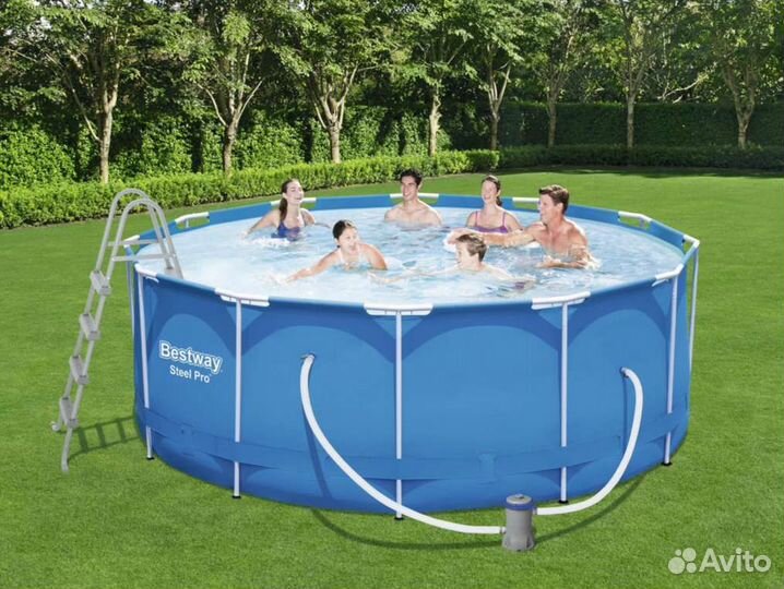 Каркасный бассейн 305 на 100 см с фильтром