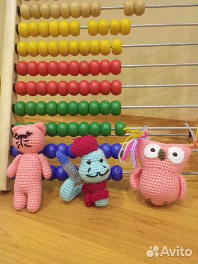 Вязаные игрушки ручной работы