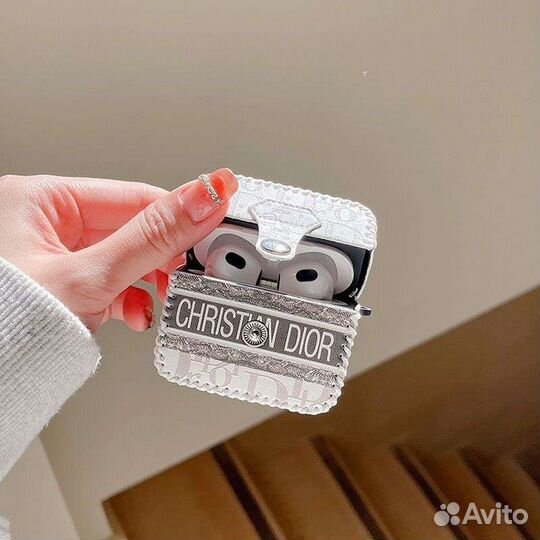 Чехол для наушников Dior airpods pro/2/3