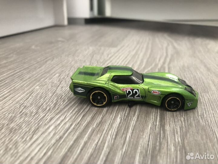 Hot wheels машинки Corvette Drag