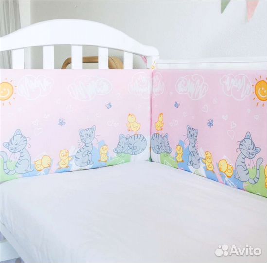 Бортики в детскую кроватку,молокоотсос,аспиратор