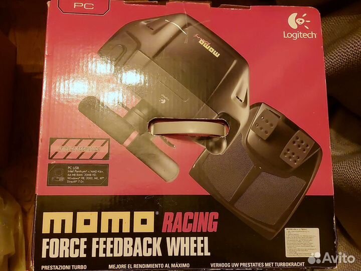 Руль Force Feedback Wheel Momo Logitech