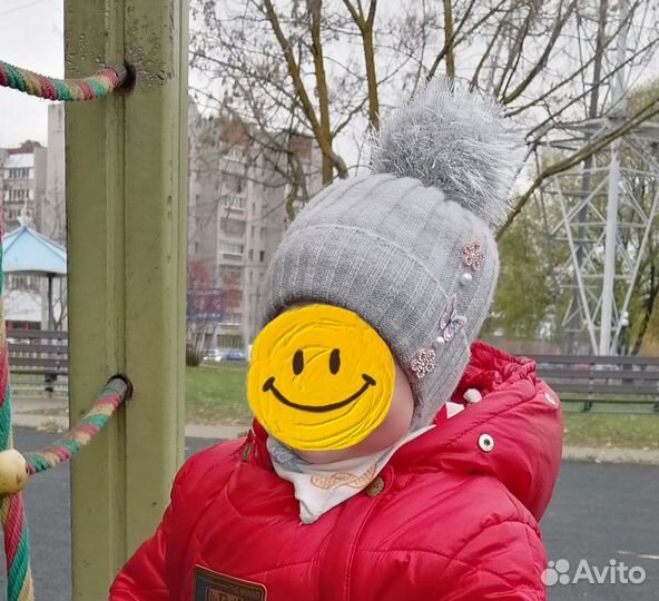 Шапка зимняя для девочки