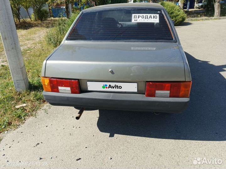 ВАЗ 21099 1.5 МТ, 1999, 349 550 км