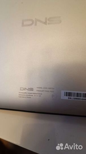 Планшет DNS M972W, на детали