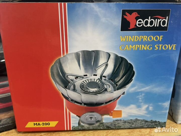 Портативная газовая плита в чемодане