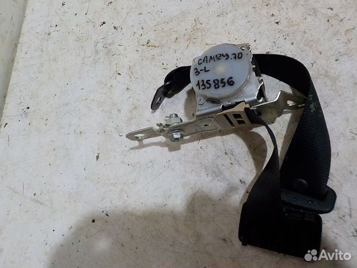 Ремень безопасности toyota camry 70 задний левый