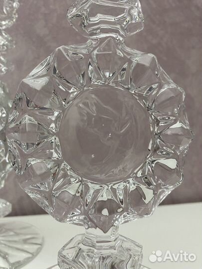 Подсвечники хрусталь СССР