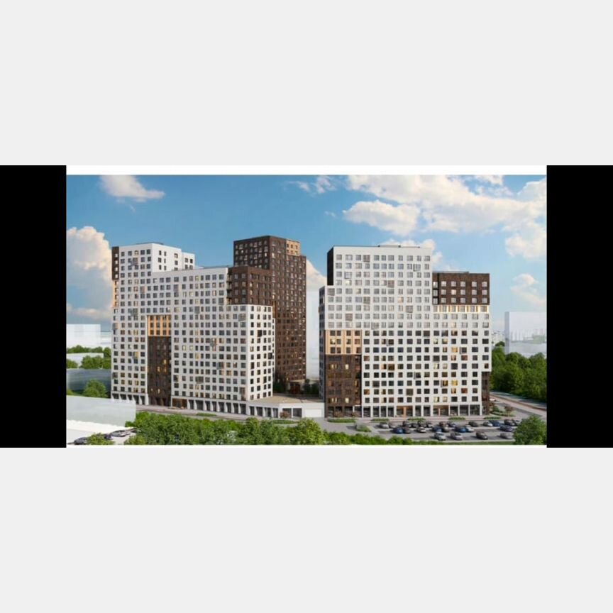 2-к. квартира, 37,3 м², 9/19 эт.