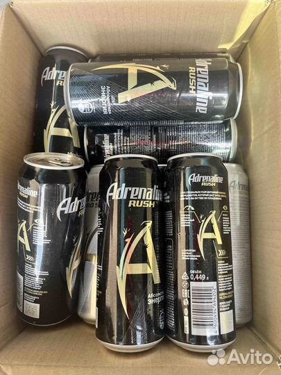 Энергетики Adrenaline Rush (Адреналин раш)