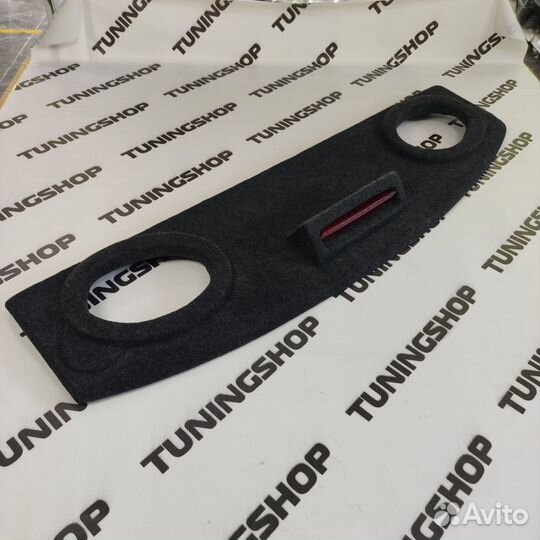 Акцент темная акустическая полка