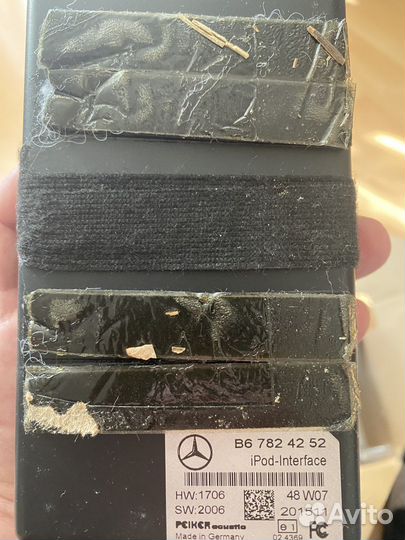 Магнитола штатная mercedes-benz