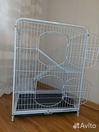 Клетка для хорьков, шиншилл или крупных грызунов