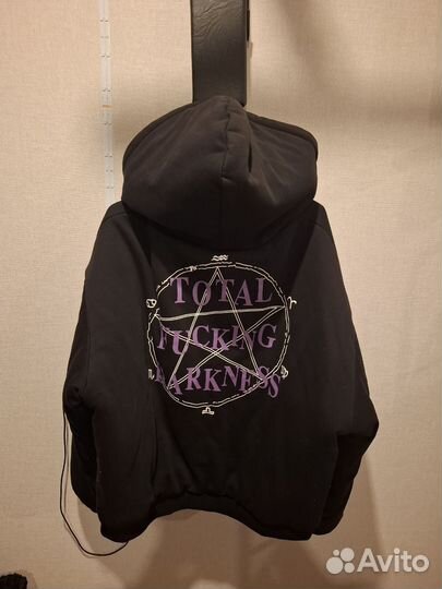 Бомбер Vetements Total Darkness tfd reversible bom