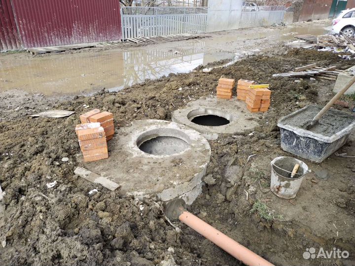 Септик под ключ, канализация