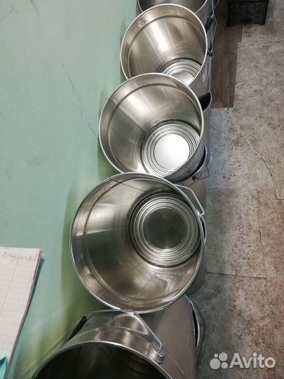 Ведро металлическое бу