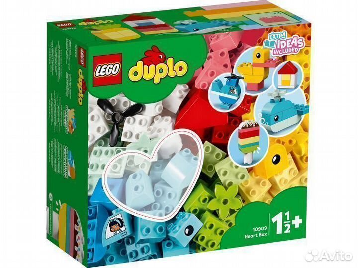 Lego duplo Шкатулка-сердечко Heart Box 10909