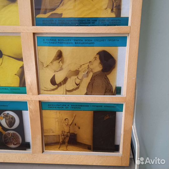 Наглядное пособие для мед.кабинета. СССР