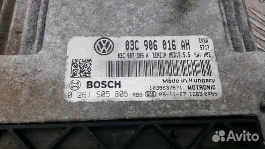 Блок управления двигателем volkswagen golf 6 (LBN0