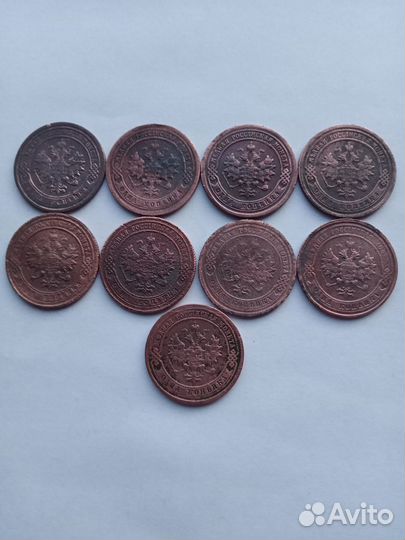Царские медные монеты