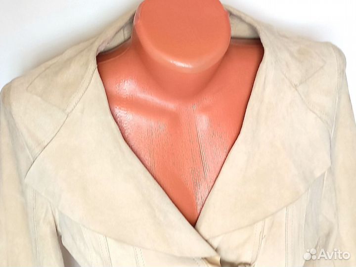 Жакет замшевый y2k 40 42 Франция