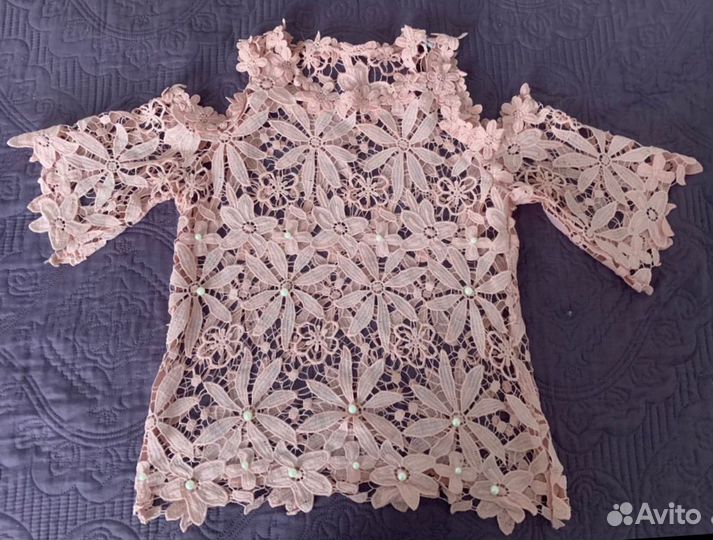 Кофта кружевная