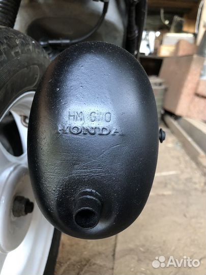 Глушитель honda dio