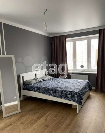 1-к. квартира, 54 м², 10/12 эт.