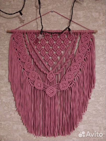 Настенное панно макраме