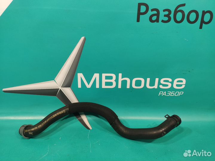 Наполнительный шланг к радиатору Mercedes W204