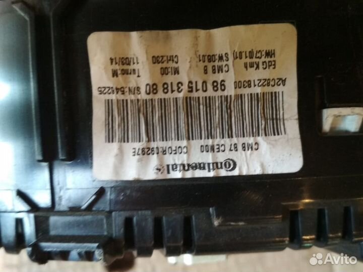 Панель приборов Citroen C4 2014 год автомат