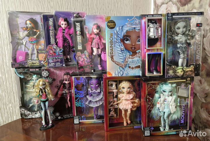 Куклы Monster High Rainbow Shadow High