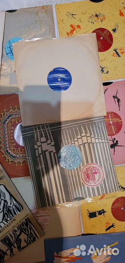 Грампластинки новые 50х годов 24шт