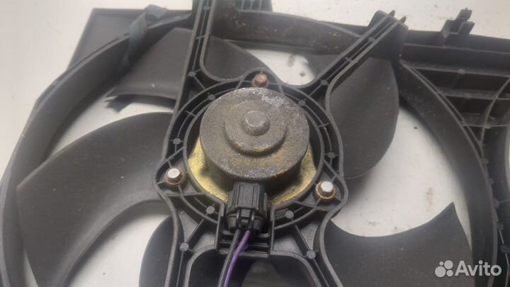 Вентилятор радиатора Nissan Primera P12, 2004