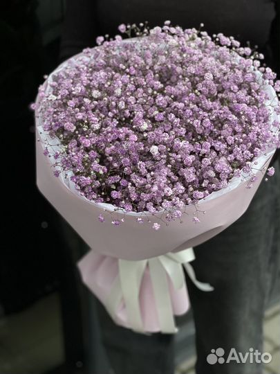 Гипсофила букет из гипсофилы