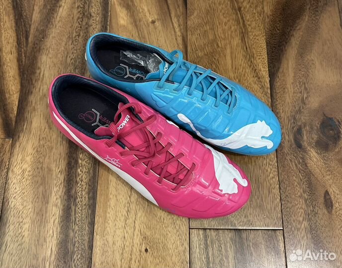 Футбольные бутсы puma evopower