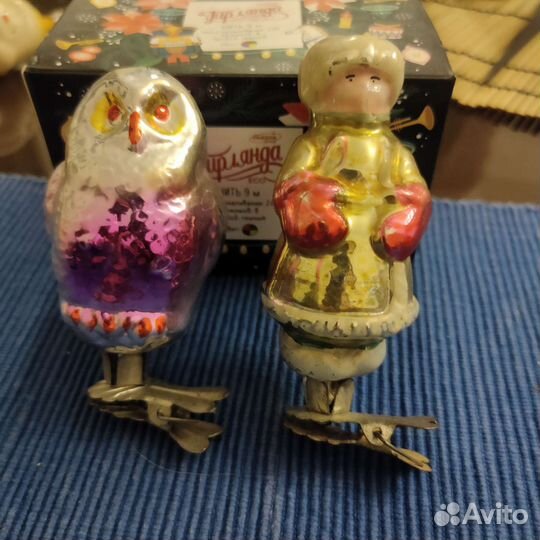 Елочные игрушки СССР