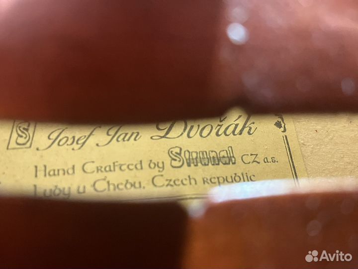 Чешская скрипка strunal 1/2