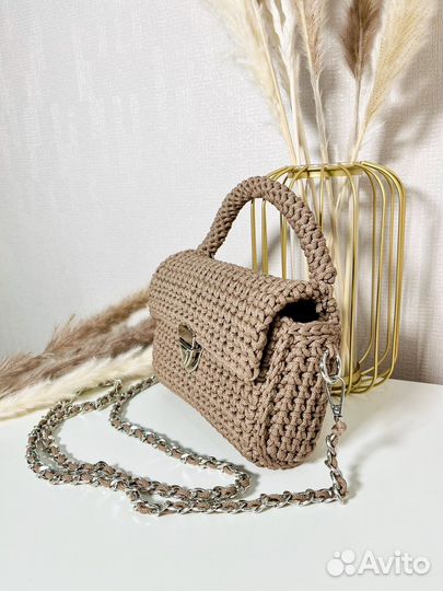 Вязанная сумка