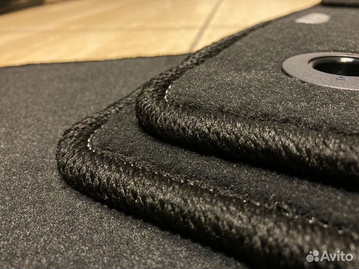 Ковры велюровые Тойота лк 150 темно-серые