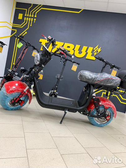 Электроскутер white siberia 2500