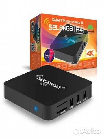 Медиаплеер (смарт тв) Selenga R4 (2Гб / 16Гб)