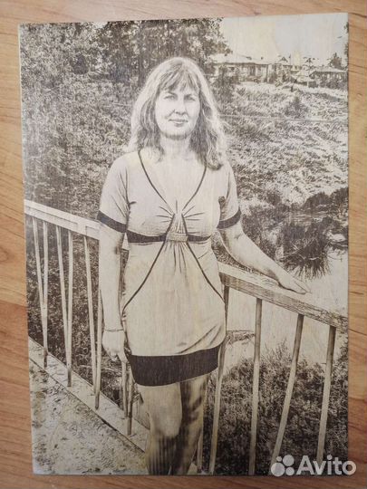 Выжигание портретов и картин по фото на фанере